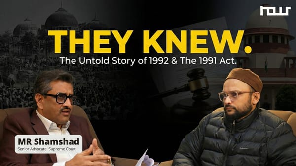 Babri to Waqf: Eroding Equality Before Law - Senior Advocate MR Shamshad